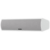 Weiss lackiert RAL 9016, Abdeckung Stoff Weiss