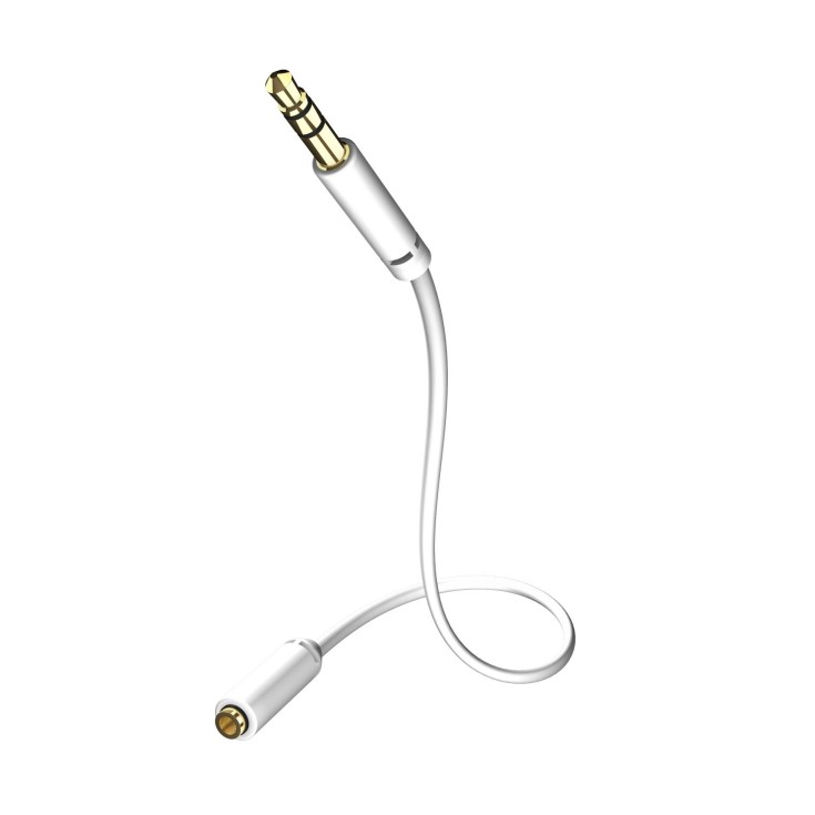 inakustik Klinkenverlängerung Star 3.5mm-3.5mm (W) / 1.5m