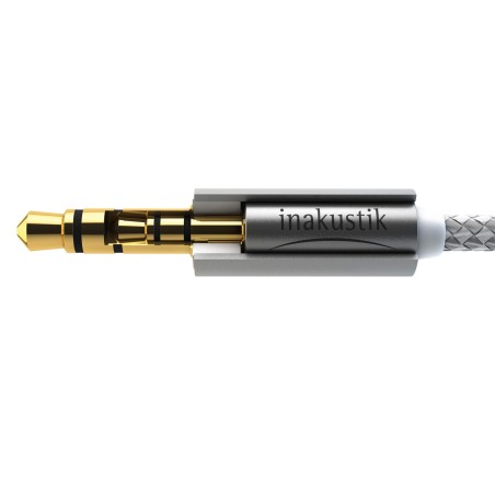 inakustik Kopfhörer-Verlängerung Premium 3.5mm / 10.0m / inkl. 3.5mm-6.3mm Adapter
