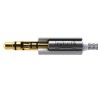 inakustik Kopfhörer-Verlängerung Premium 3.5mm / 10.0m / inkl. 3.5mm-6.3mm Adapter