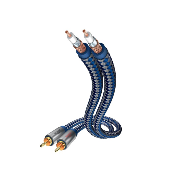 inakustik RCA-Kabel (L+R) Premium 5.0m
