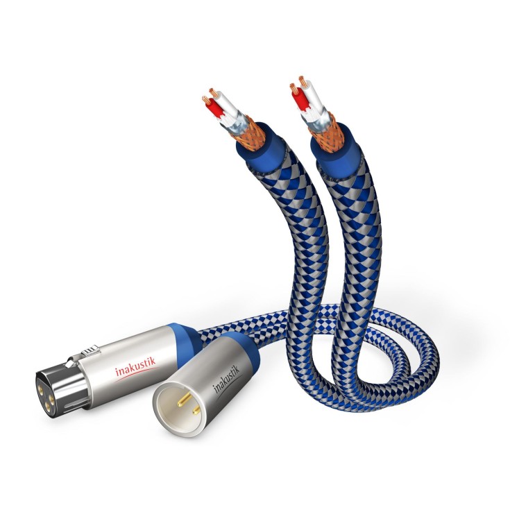 inakustik XLR-Kabel Stereo Audio (L+R) Premium 3.0m