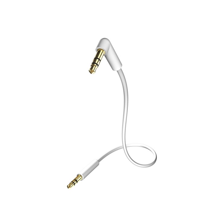 inakustik Klinkenkabel 90° Star 3.5mm-3.5mm / 0.75m