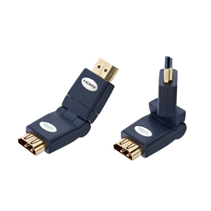 inakustik HDMI Winkeladapter Premium 360°