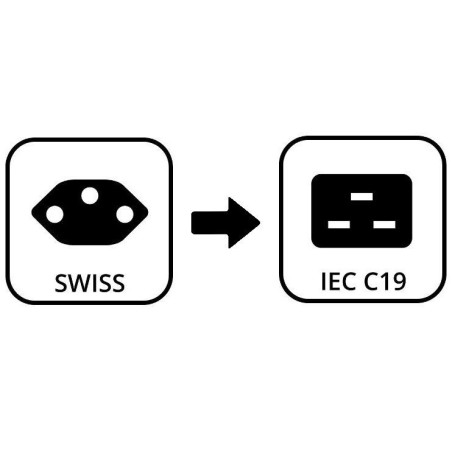 Isotek V5 Sirius Netzleiste CH inkl. EV03 Premier CH auf IEC C19