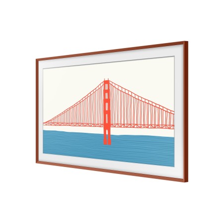 Samsung Frame Wechselrahmen 5.0 / 6.0 / 6.1 65" Chamfer Terracotta