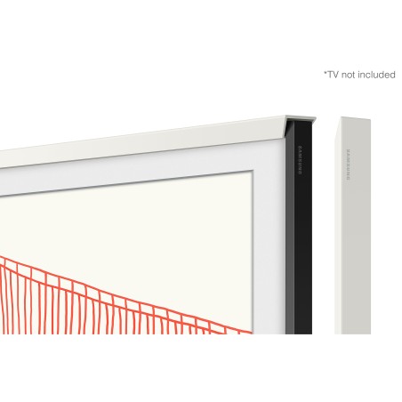 Samsung Frame Wechselrahmen 5.0 / 6.0 / 6.1 65" Chamfer White