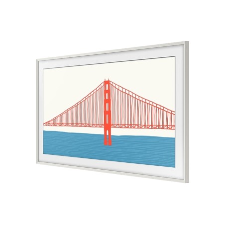 Samsung Frame Wechselrahmen 5.0 / 6.0 / 6.1 65" Chamfer White