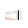 Samsung Frame Pro Wechselrahmen 8.0 75" White