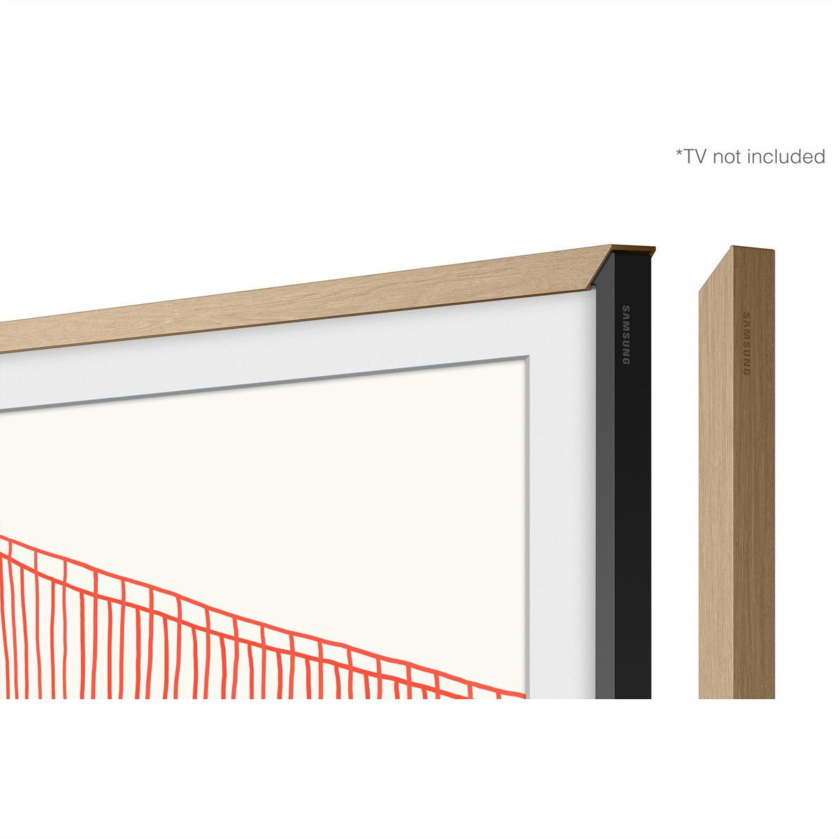 Samsung Frame Wechselrahmen 5.0 / 6.0 / 6.1 85" Teak