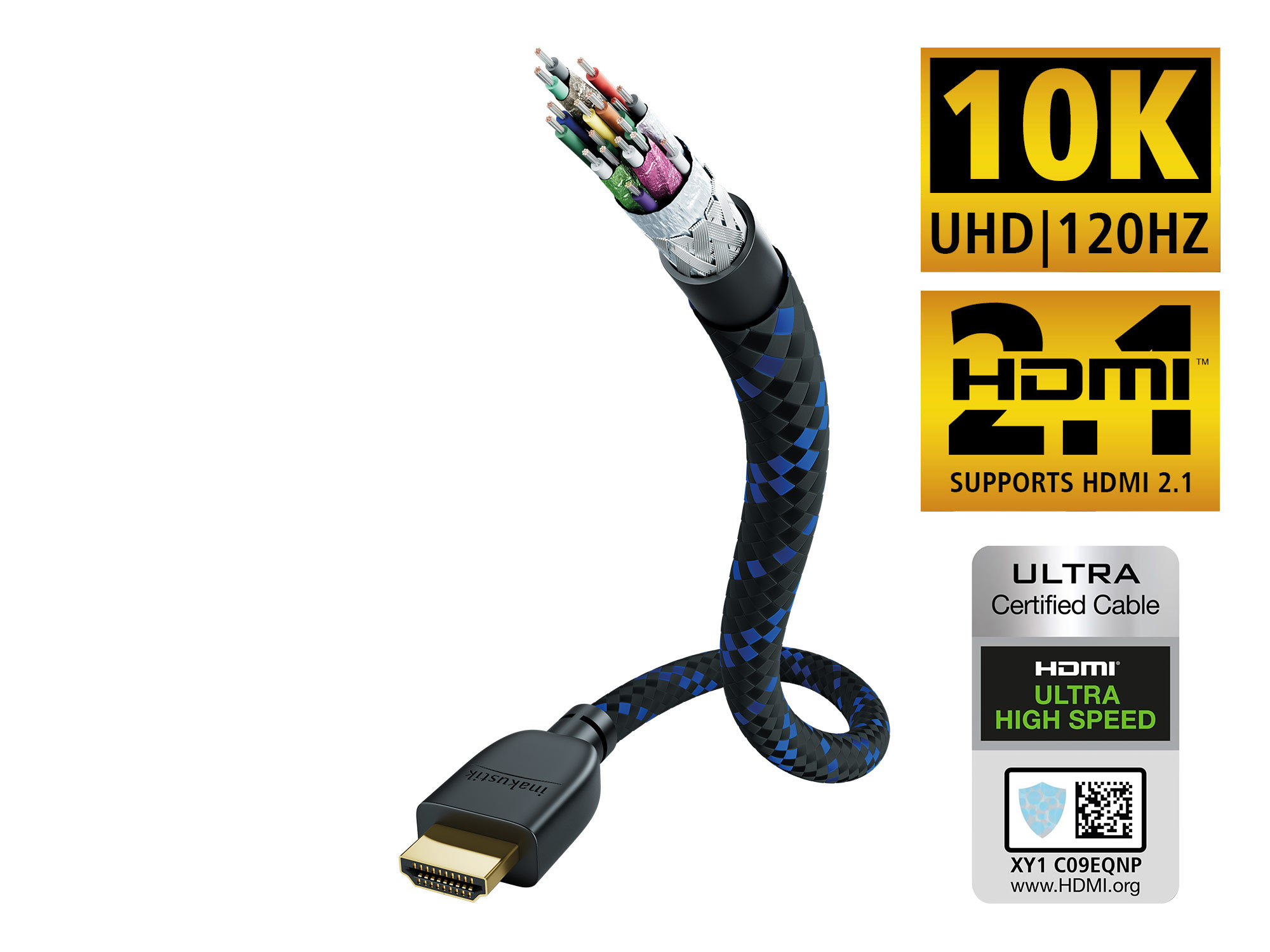 inakustik HDMI Premium 10K 2.0m